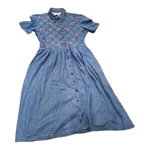 Karin Stevens Denim Dress - Vintage